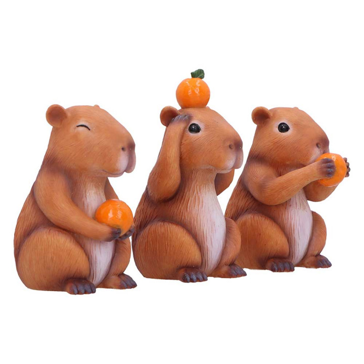 Three Wise Capybaras 10.5