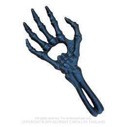 Skeletal Hand Bottle Open