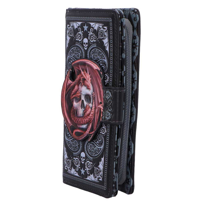 Skull Embrace Embossed Pu