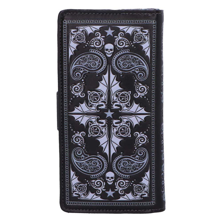 Skull Embrace Embossed Pu