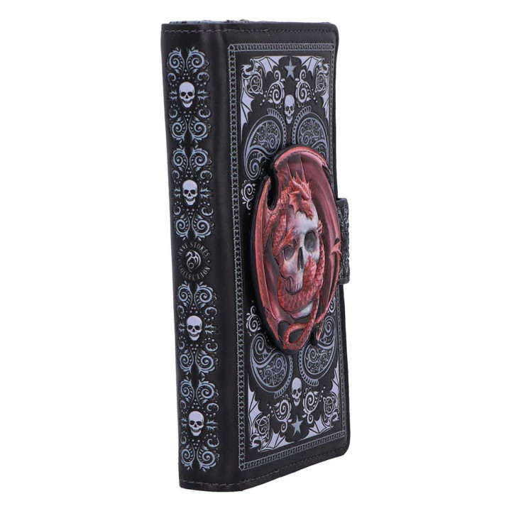 Skull Embrace Embossed Pu