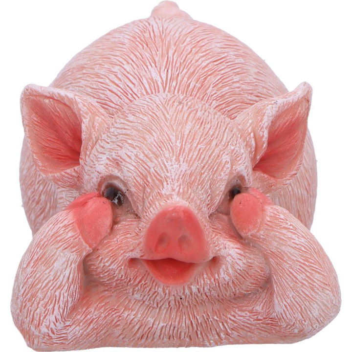 Three Wise Playful Pigs