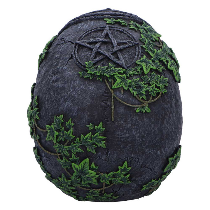 Aged Pentagram Skull 18.8