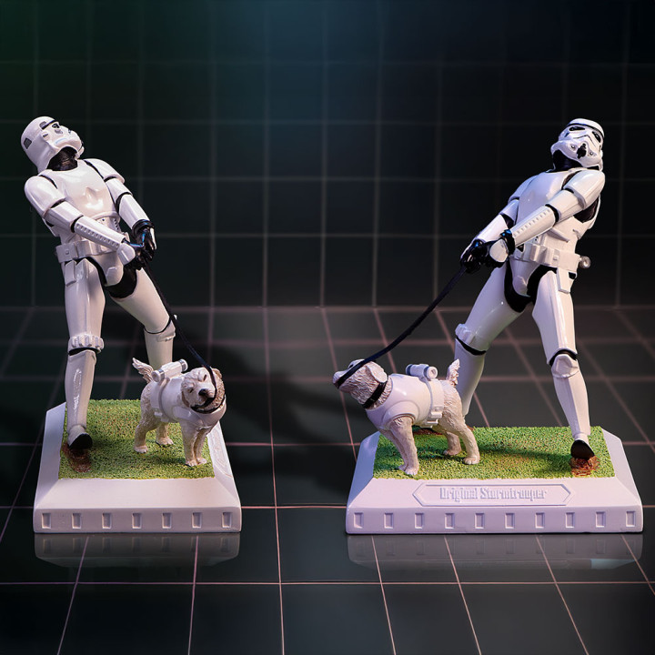 Stormtrooper Mans Best Fr