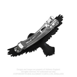 Black Raven Hair Slide