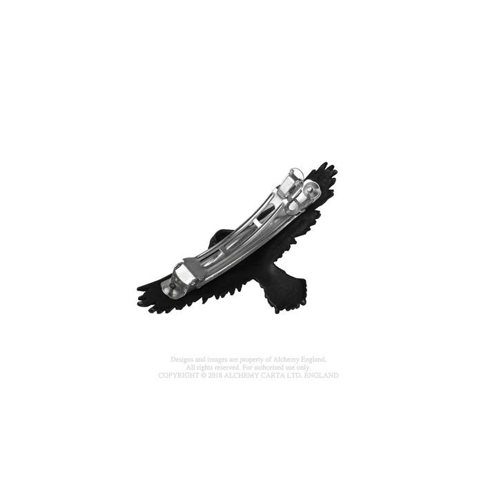 Black Raven Hair Slide