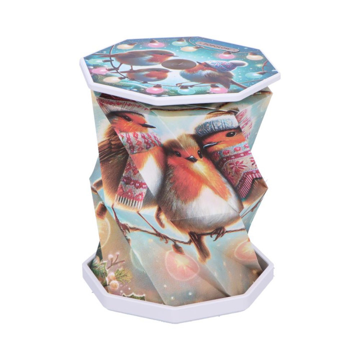 Winter Robins Foldable La