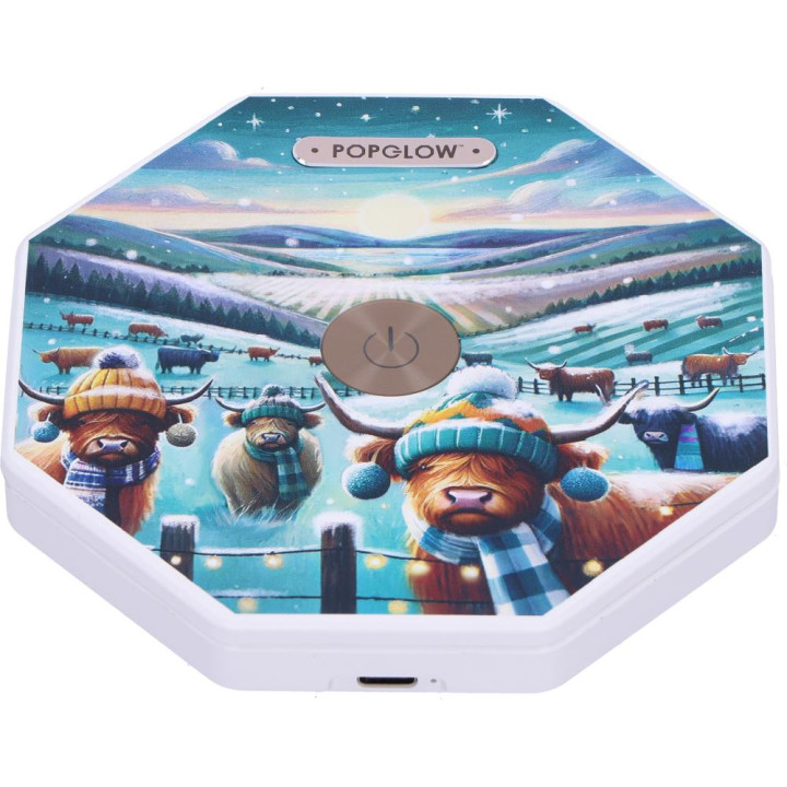 Winter Highland Cows Fold