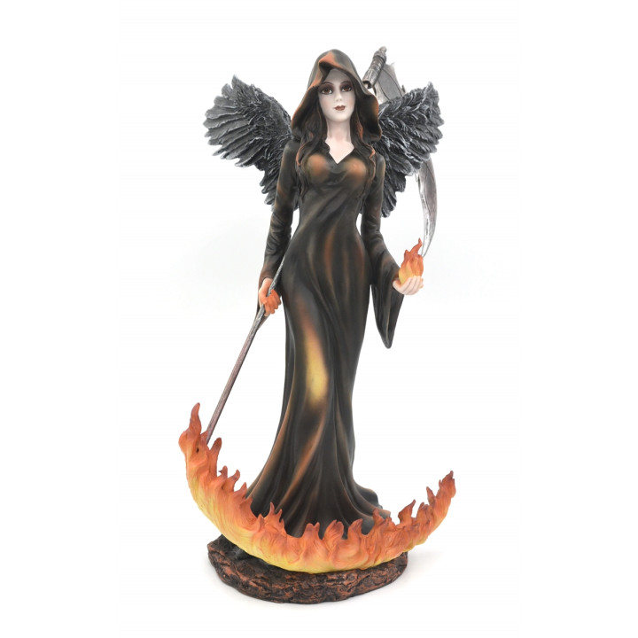 Sujet ange flamme 19*37,5