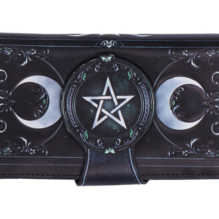 Triple Moon Embossed Purs