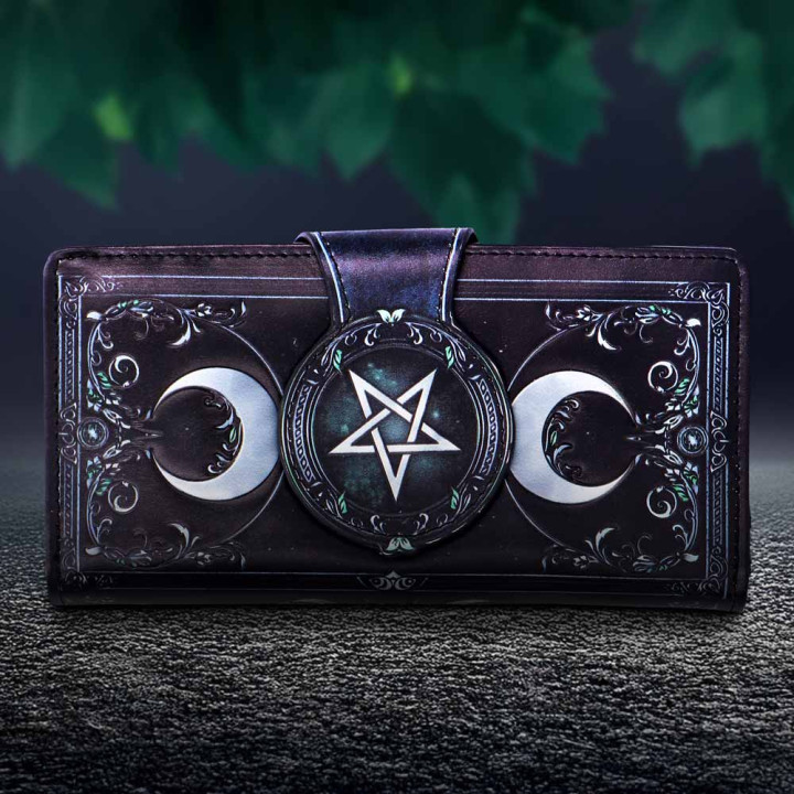 Triple Moon Embossed Purs