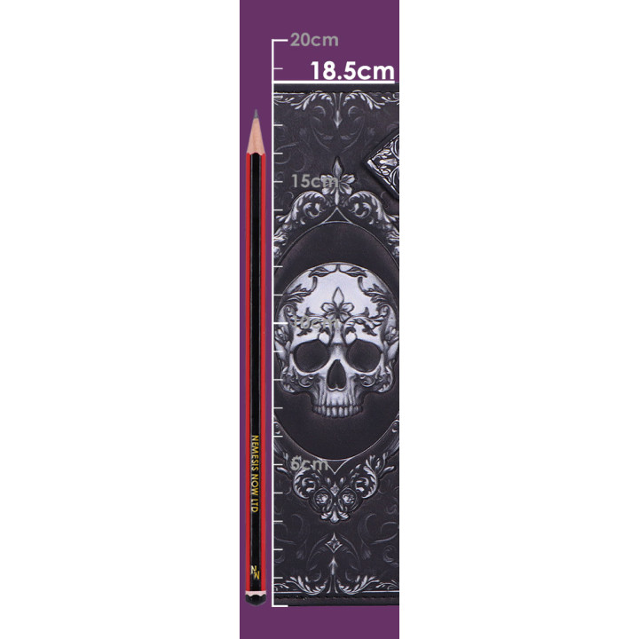 Baroque Skull Embossed Pu