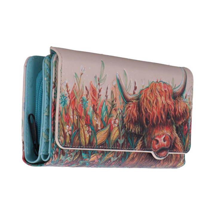 Highland Cow Embossed Pur