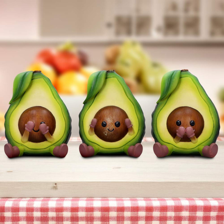 Three Wise Avocados