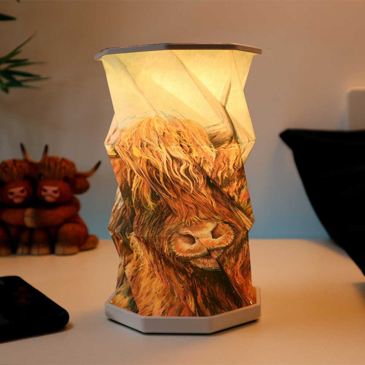 Highland Cow Foldable Lam
