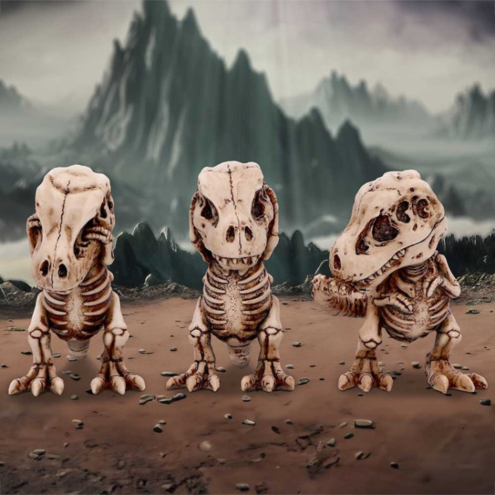Three Wise Tyrannosaurus