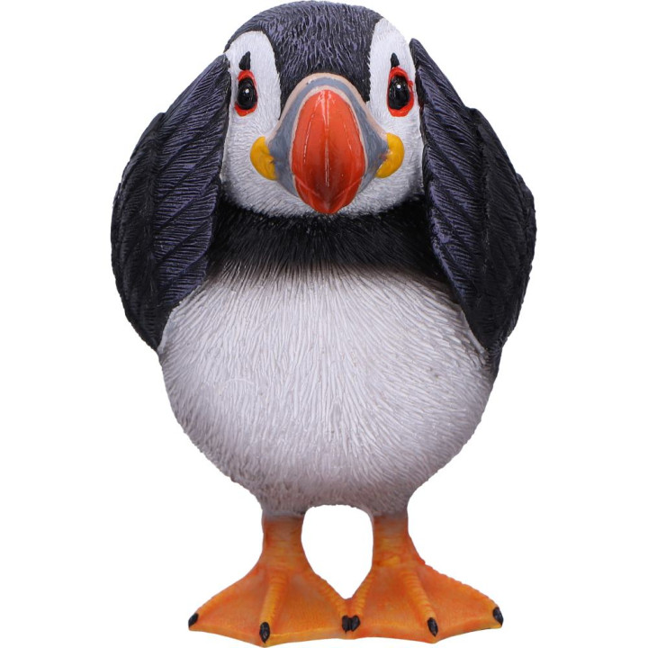 Three Wise Puffins 9cm