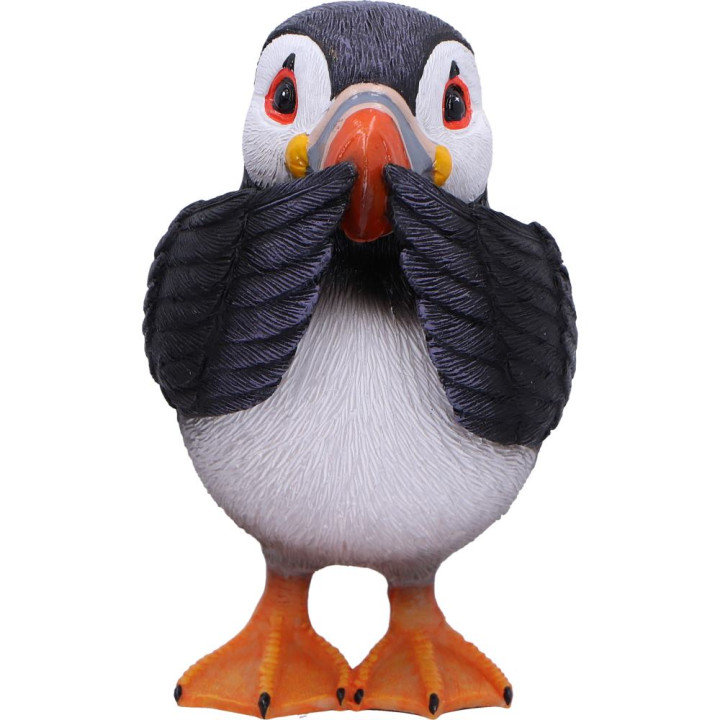 Three Wise Puffins 9cm