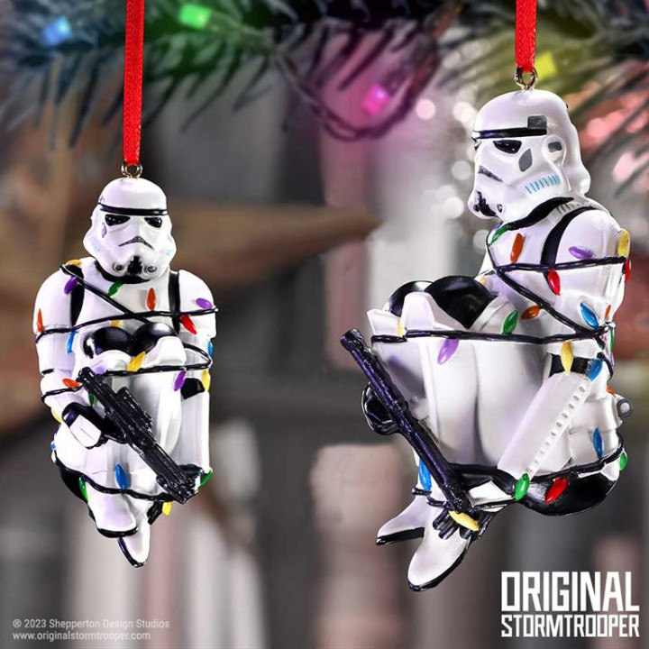 Stormtrooper In Fairy Lig