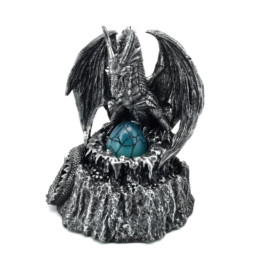 Sujet dragon oeuf led 13*