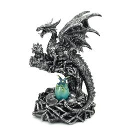 Sujet dragon oeuf led 15,