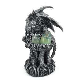 Sujet dragon sur arbre av