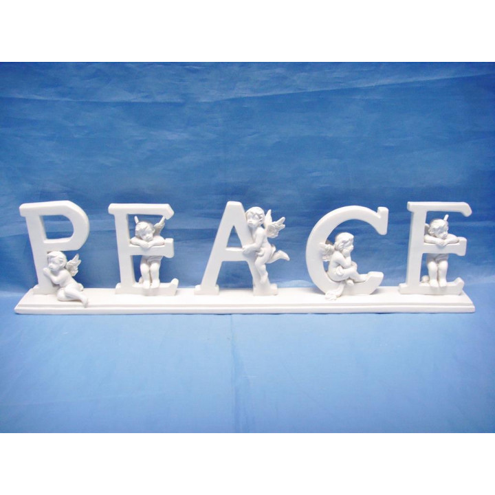 Sujet ange peace 32,5*7,8