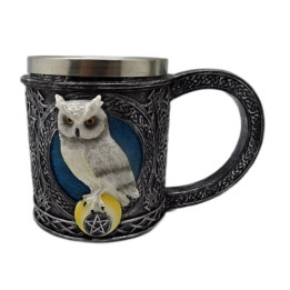Sujet mug chouette 15.8*1