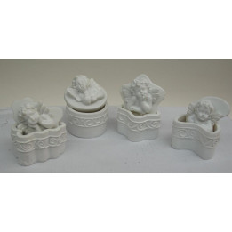Boite ange 4 modèles 4 cm