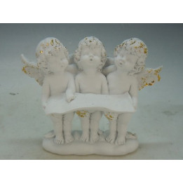 Sujet 3 anges doré avec l