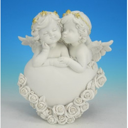 Sujet deux anges dorés su