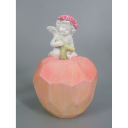 Sujet ange sur pomme (8,2