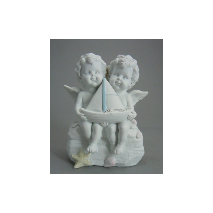Sujet deux anges avec un