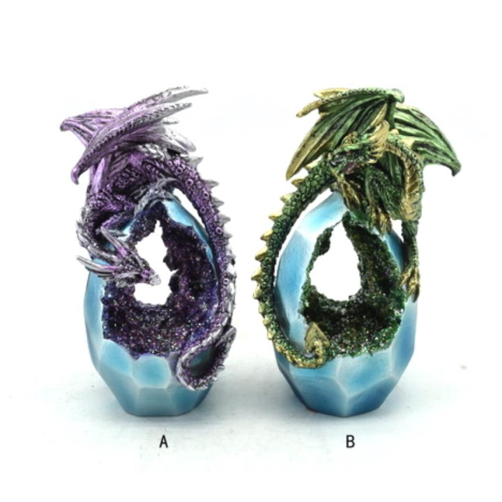 Sujet dragon couleur sur