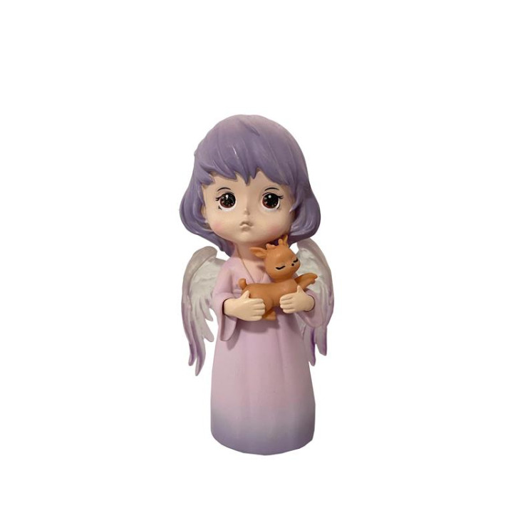 Figurine ange avec cerf e