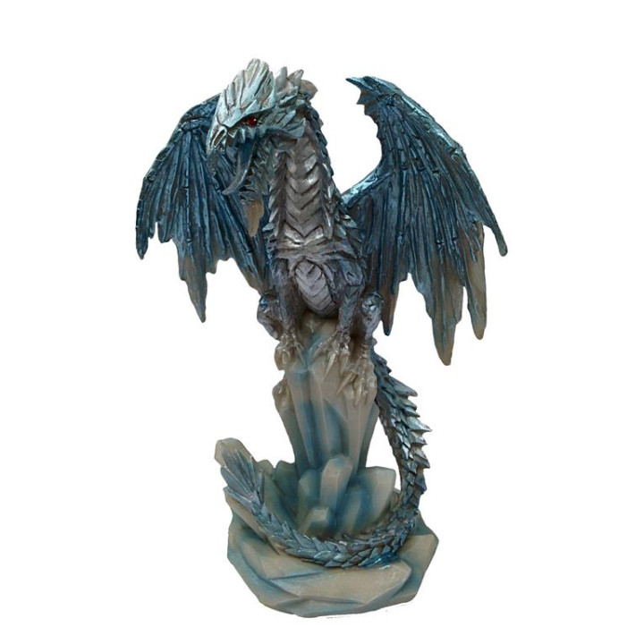 Sujet dragon bleu clair 1