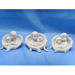 Figurine 2 anges grandes