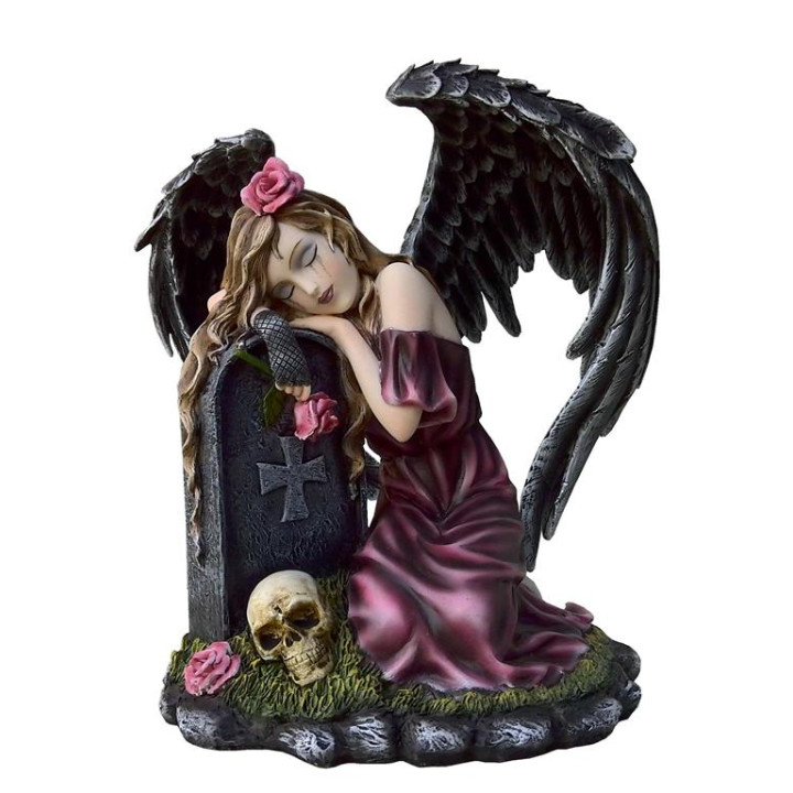 Sujet ange noir avec tête