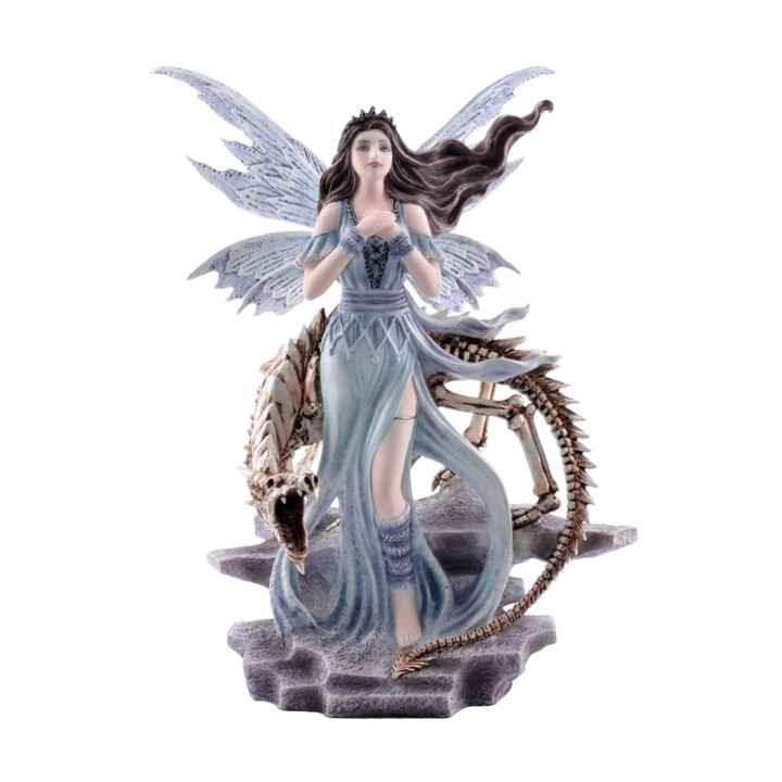 Sujet fée avec dragon squ