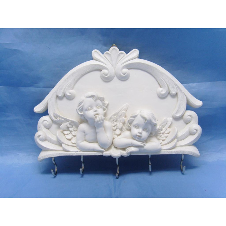 Sujet ange applique porte