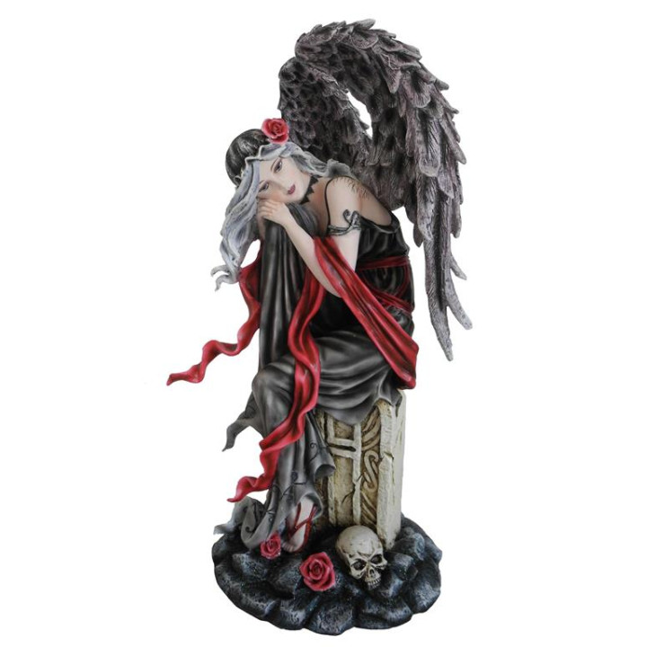 Sujet ange ailes noire av