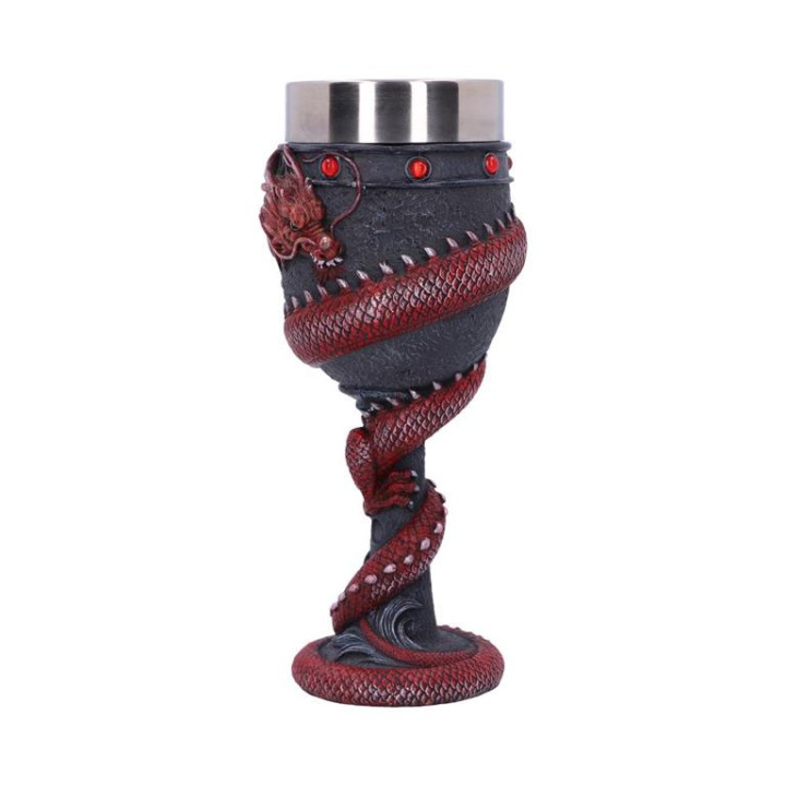 Dragon Coil Goblet Red 20