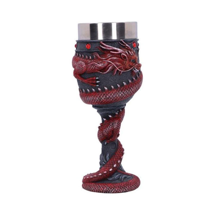 Dragon Coil Goblet Red 20