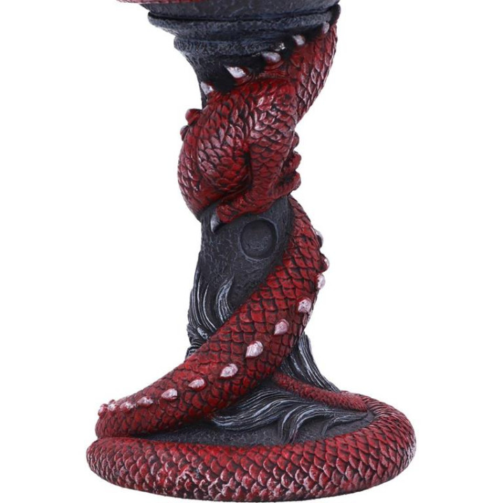 Dragon Coil Goblet Red 20
