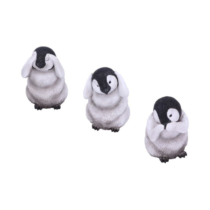 Three Wise Penguins 8,7cm