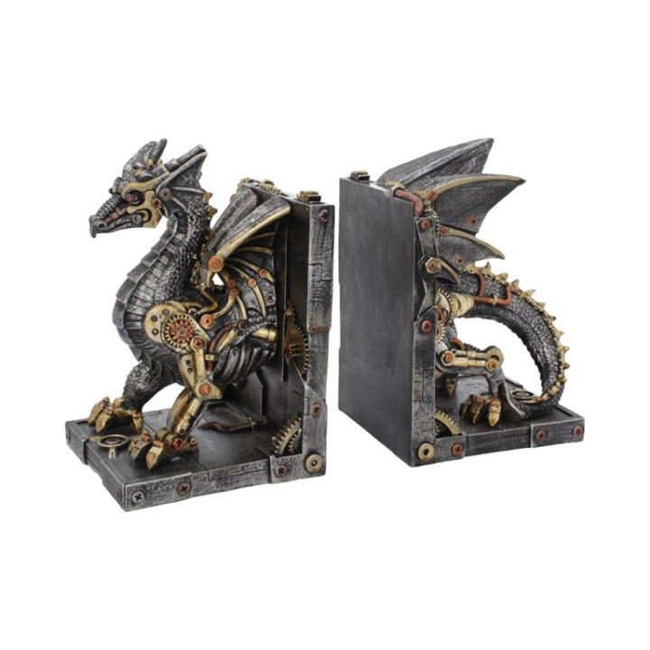 Dracus Machina Bookends 2