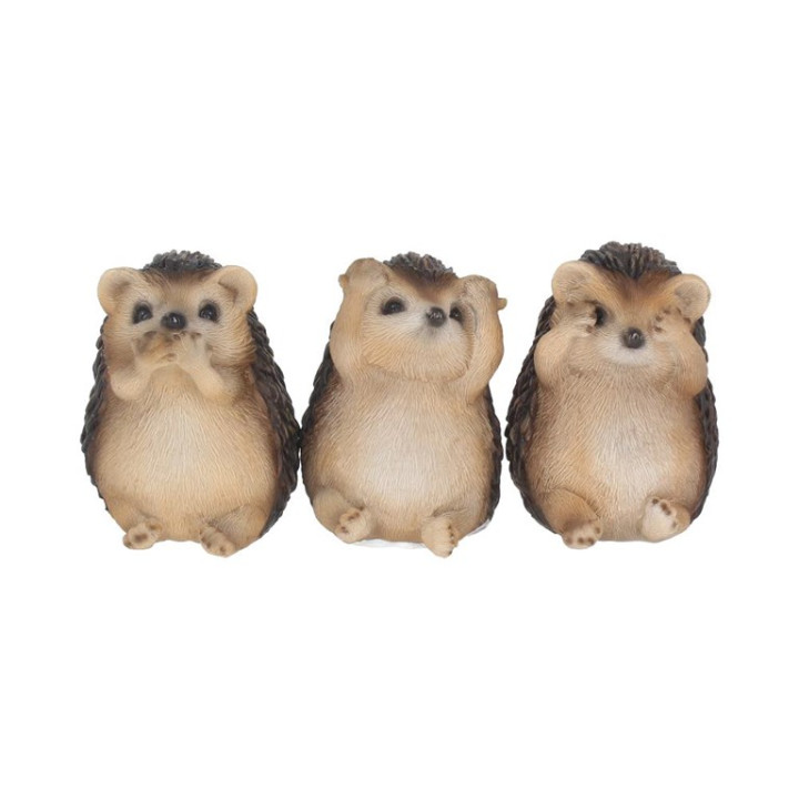 Three Wise Hedgehogs 8,5c