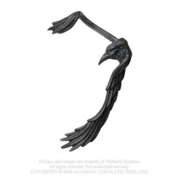 Black Raven Ear-wing