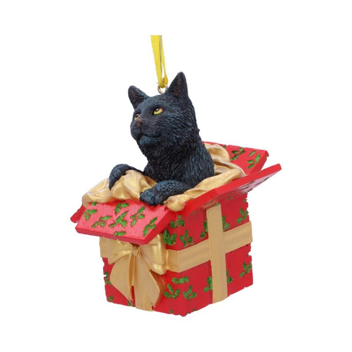 Present Cat Hanging Ornam
