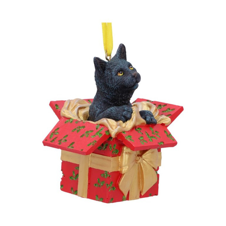 Present Cat Hanging Ornam